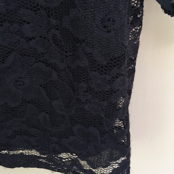 One Shoulder Black Lace Dress size XS - Picture 4 of 4